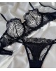 Lune Midnight Lingerie Set