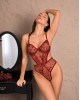 Burgundy Desire Bodysuit