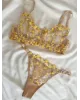 Golden Rose Lingerie Set