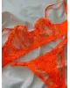 Sunset Flame Lingerie Set
