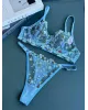 Azure Sky Lingerie Set