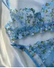 Azure Sky Lingerie Set